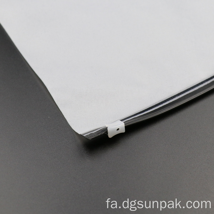 کیسه های بازیافتی کیسه های زیپ اسلاید حمل و نقل پوشاک مات